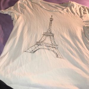 Paris oversized tee